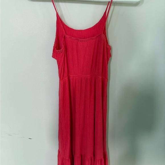 [12] Paper Doll Coral Sleeveless Dress - Picture 5 of 5